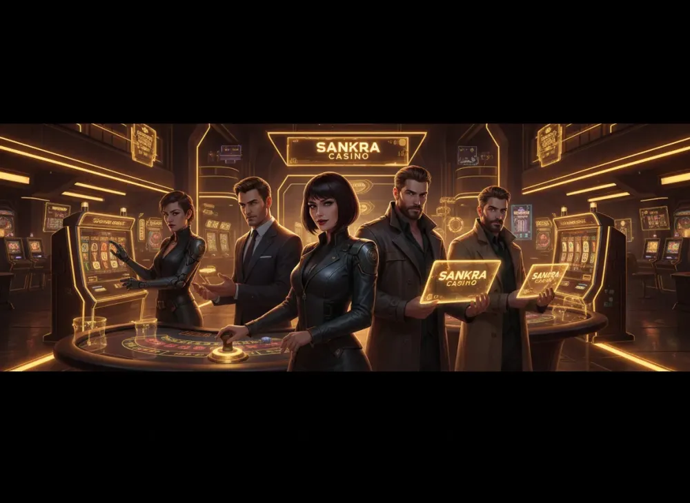 Cyberpunk Casino Dealer